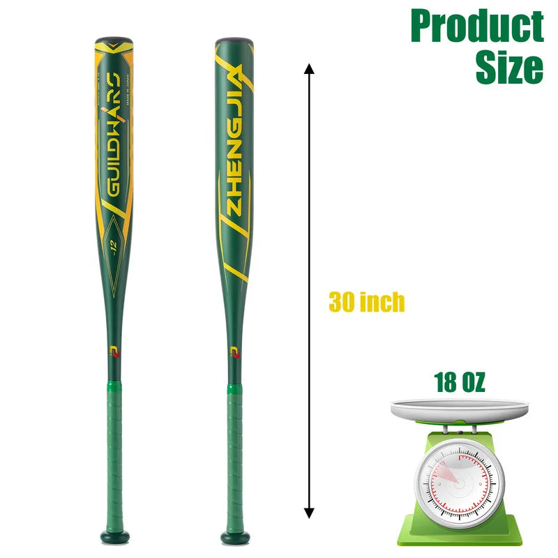 Baseball Bat Aluminum Alloy Lightweight Durable Batting Training for Youth Adult Outdoor Game