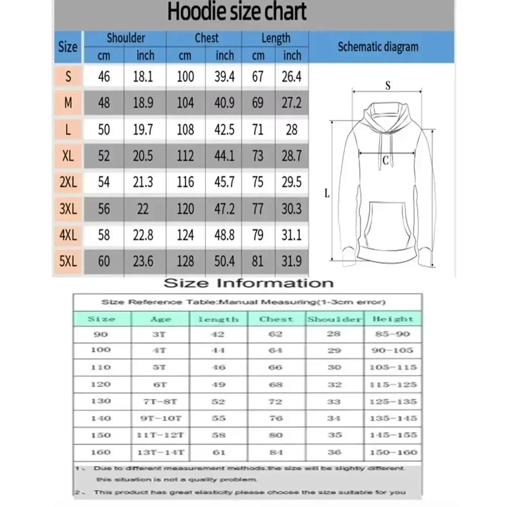 Dragon Ball Men's Hoodie Sweater Majin Buu Japanese Anime Spring Autumn Boys Children's Long-sleeved Parent-child Outfit