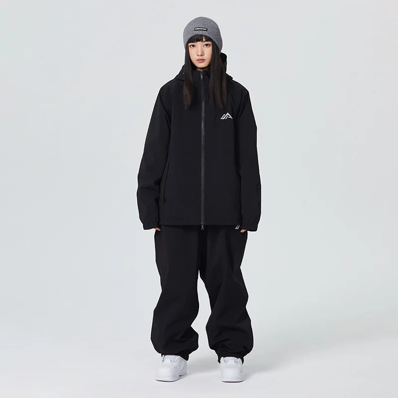 SEARIPE 2025 New Winter Man And Woman's Warm Ski Suit Breathable Waterproof Snowboarding Snow Sets Unisex Coat And Pants Suit