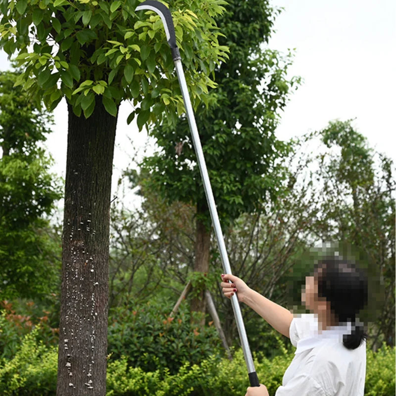 Add long handle sickle wood cutting outdoor lawn mower branch pruning tree cutting machete thickened
