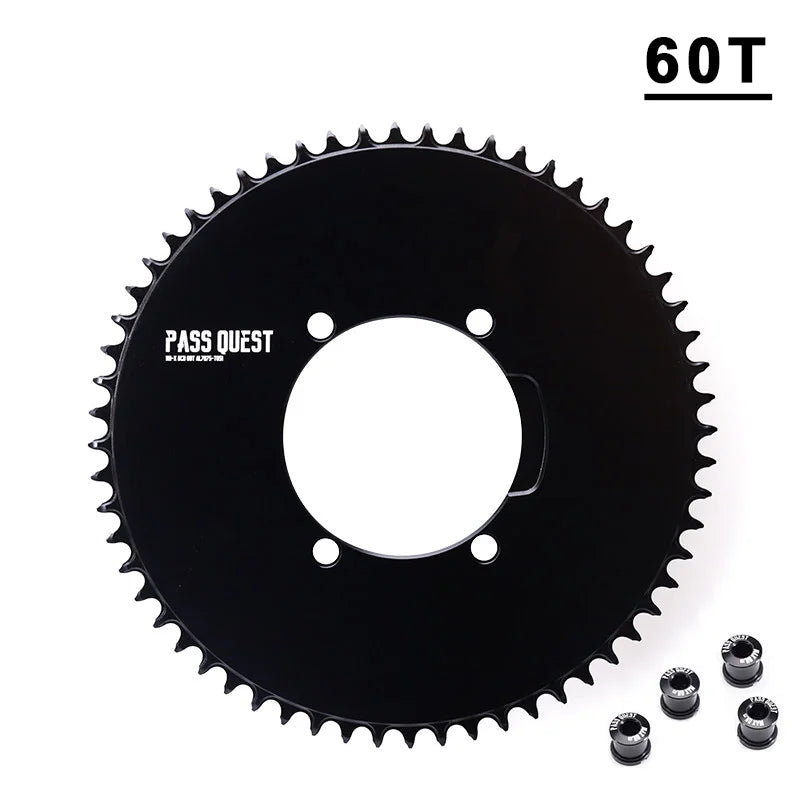 110 Bcd Chainring For Geoid Pm500 Power Meter 4 Bolt Chainring 46 33 50 34t 52 36 53 39 54 40 Aero Chainring 110bcd Double Plate