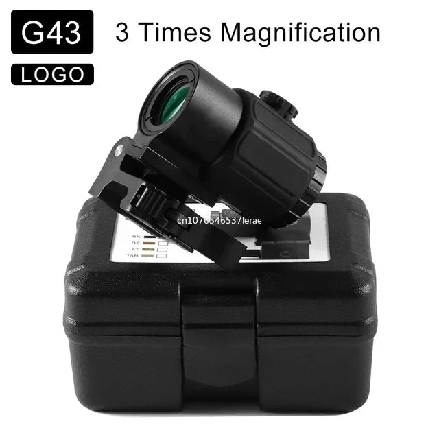 EOTECH 558 Holographic Rifle Scope Collimator Red Dot Sight G43/G33 3X G45 5X Magnifier Riflescope W/20mm Rail Mounts & QD Lever