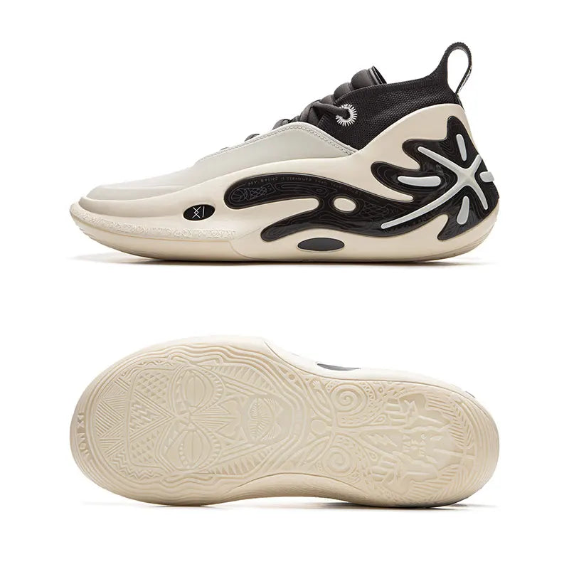 Li-Ning Men's WAY OF WADE 11 WHITE HOT Professional Basketball Shoes Carbon Plate Cushion Support Indoor Sneakers ABAU049