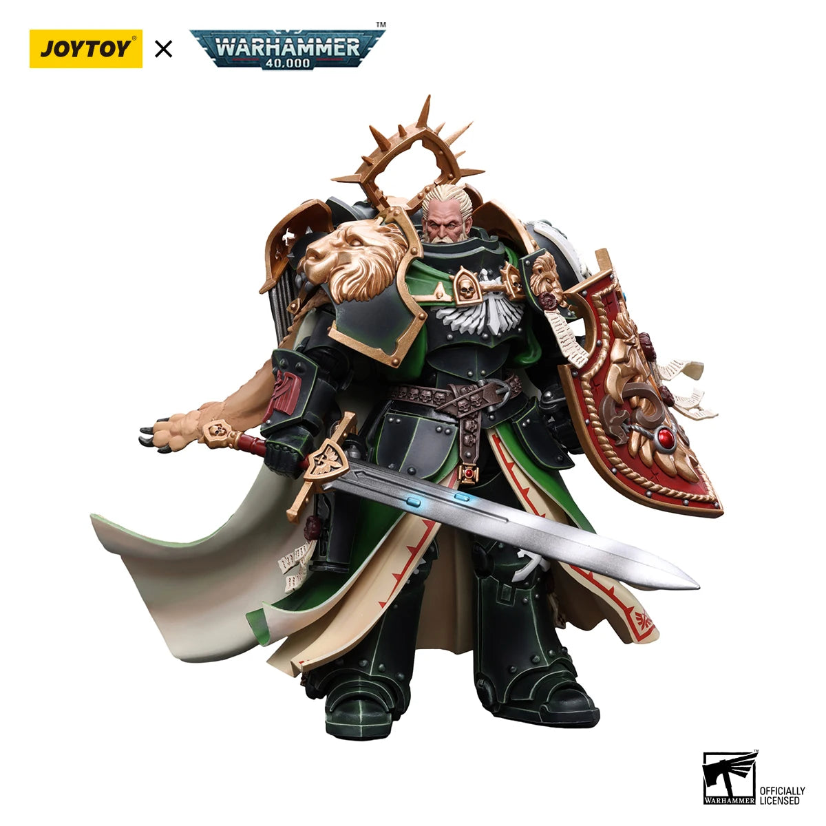 JOYTOY Warhammer 40K Action Figure 1/18 Dark Angels Primarch Lion El‘Jonson figures Toys