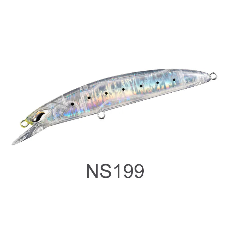Noeby Minnow Fishing Lure 170mm 56g 195mm 84g Jerking Bait Slow Sinking Artificial Hard Bait for Tuna Sea Tackle Fishing Lures