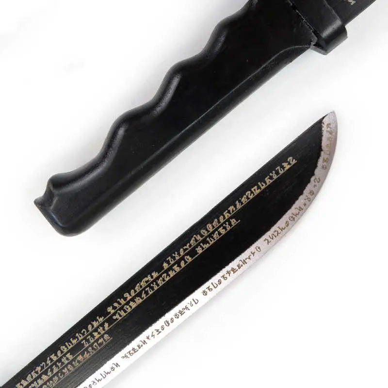 41cm Hestia Katana Dagger Anime DanMachi Sword Cosplay Prop Wooden Ninja Knife Real Size Japanese Katana Samurai Sabre Kid Toy
