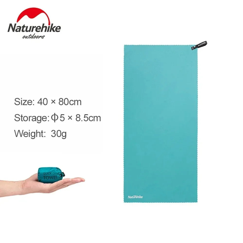 Naturehike Outdoor Quick-drying Towel Beach Towel Microfiber Towel Ultralight Camping Hiking Cycling Portable Sports Gym Towel