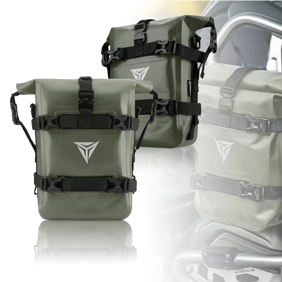 For  R1200GS R1250GS ADV For HONDA NC750X CB500X Motorcycle Frame Crash Bars Waterproof Bag Bumper Repair Tool Placement Bag