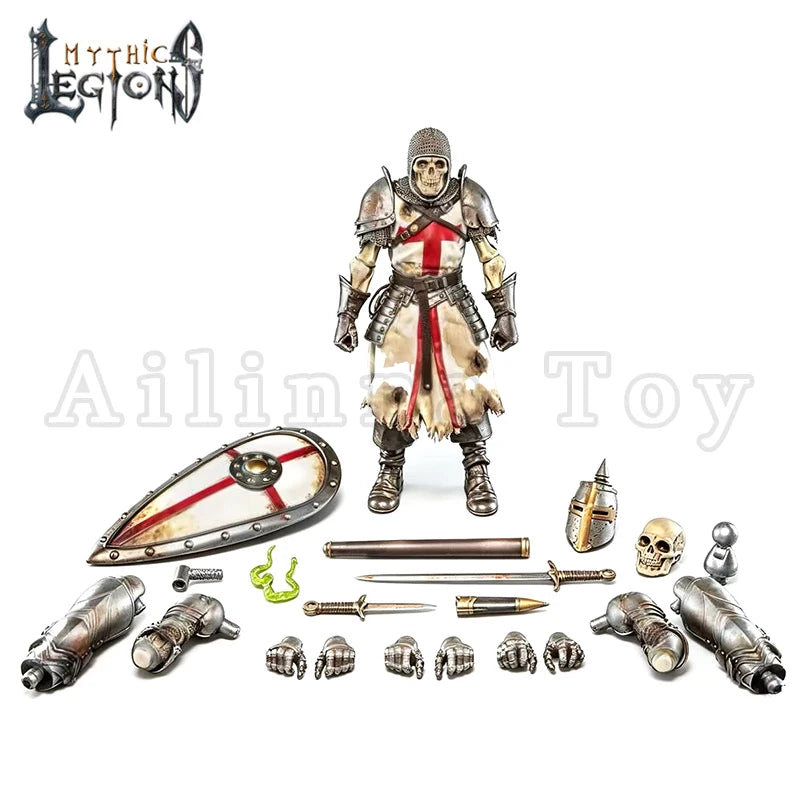 Four Horsemen Mythic Legions 1/12 Action Figure Special Releases Cursed Templar Anime Model Collection Toy