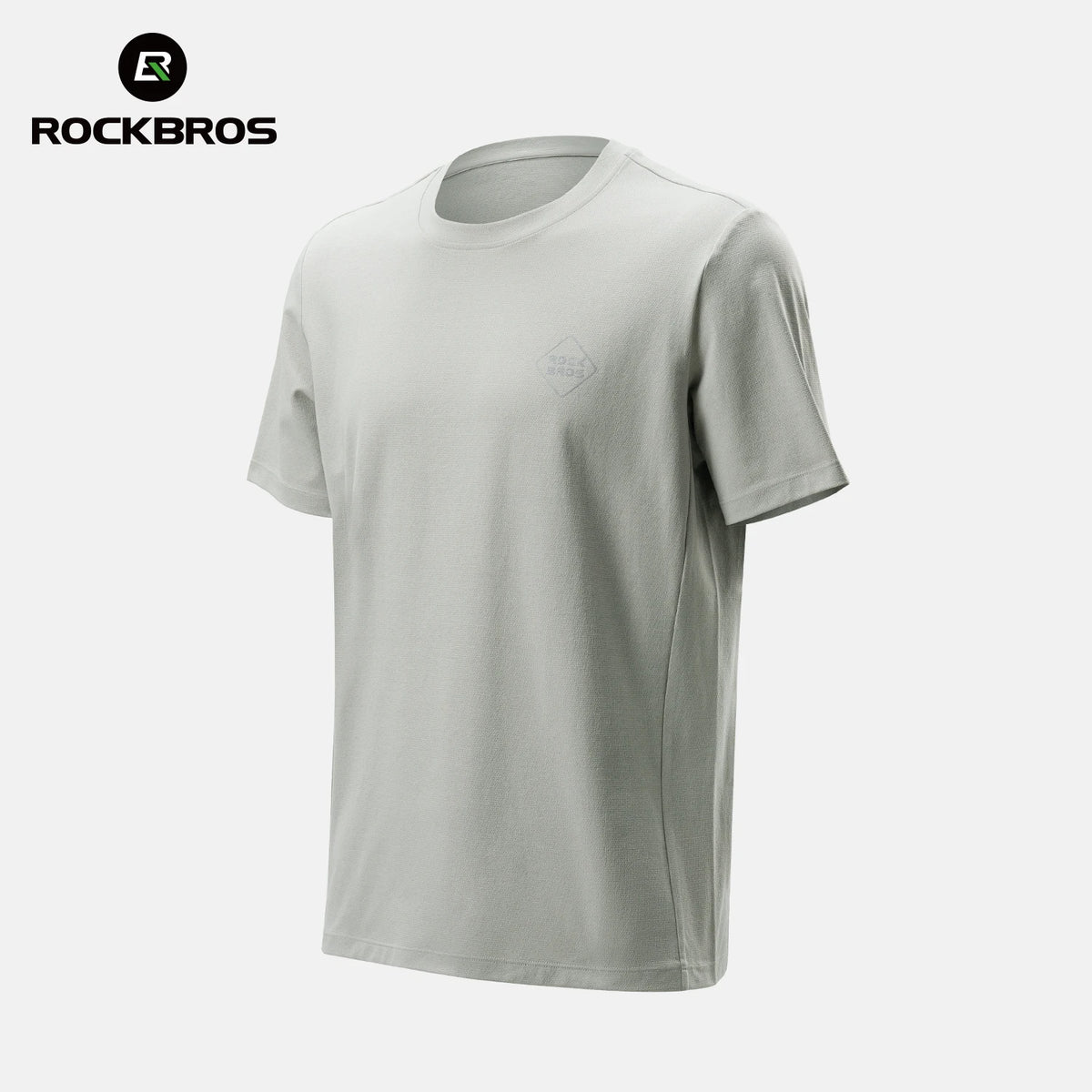 ROCKBROS Cycling Short Sleeve Lightweight Breathable Casual Unisex Bike T-Shirt with Multi Pockets UV Protection Bike Jersey