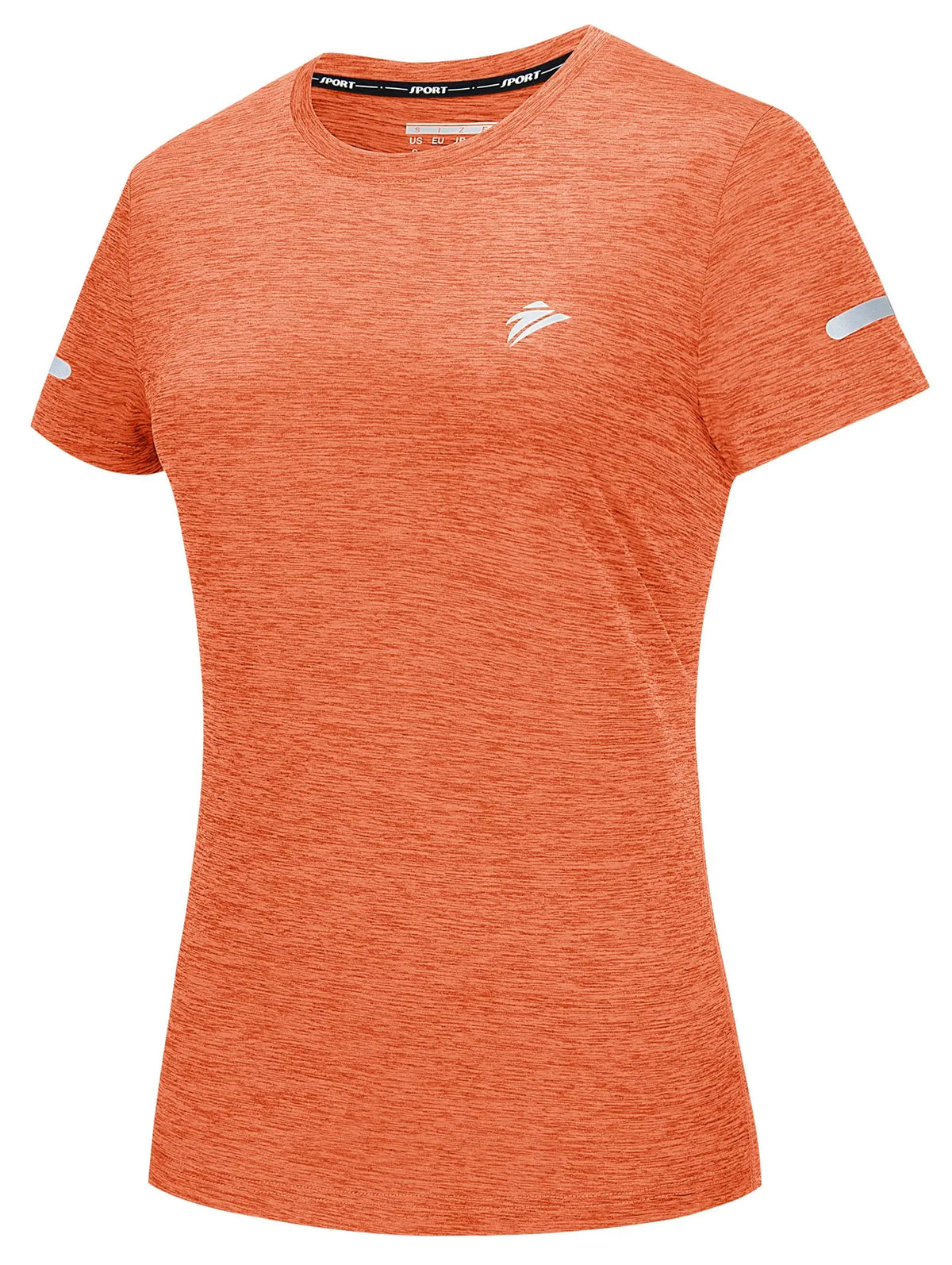 TACVASEN Elastic Moisture Wicking Summer T-shirts Women's Casual T-shirts Crew Neck Workout Running Shirts Sports Tee Gym Tops