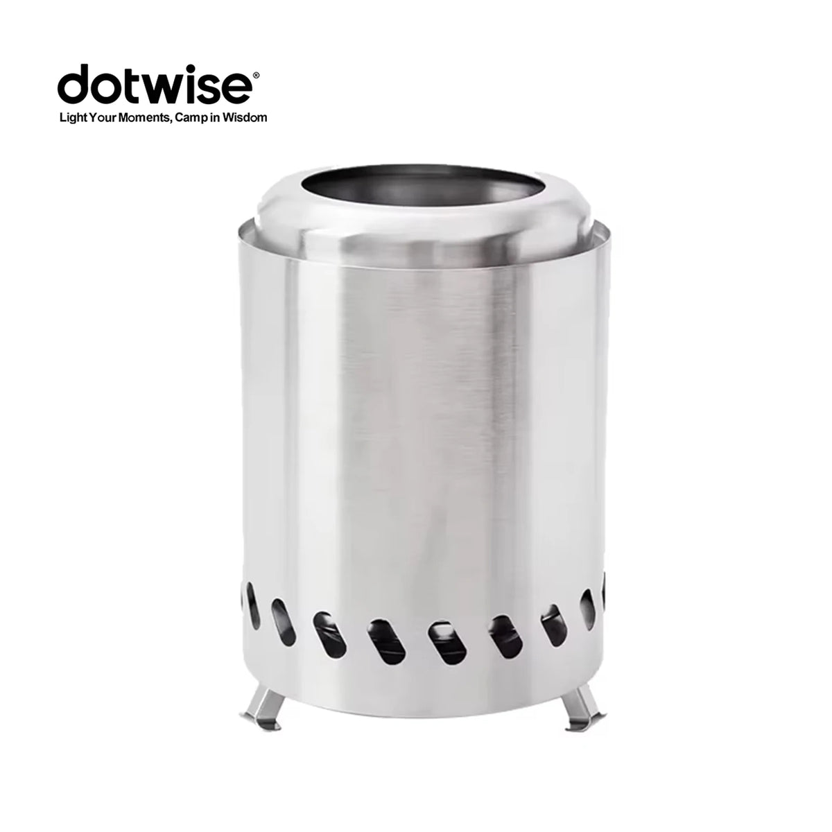 Wood Burner Stove Portable Firewood Stove Stainless Steel Outdoor Camping Smokeless Stove Mini Fire Stove campfire Stove