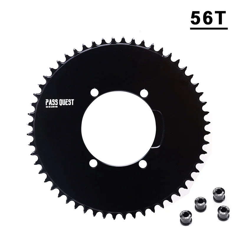 110 Bcd Chainring For Geoid Pm500 Power Meter 4 Bolt Chainring 46 33 50 34t 52 36 53 39 54 40 Aero Chainring 110bcd Double Plate