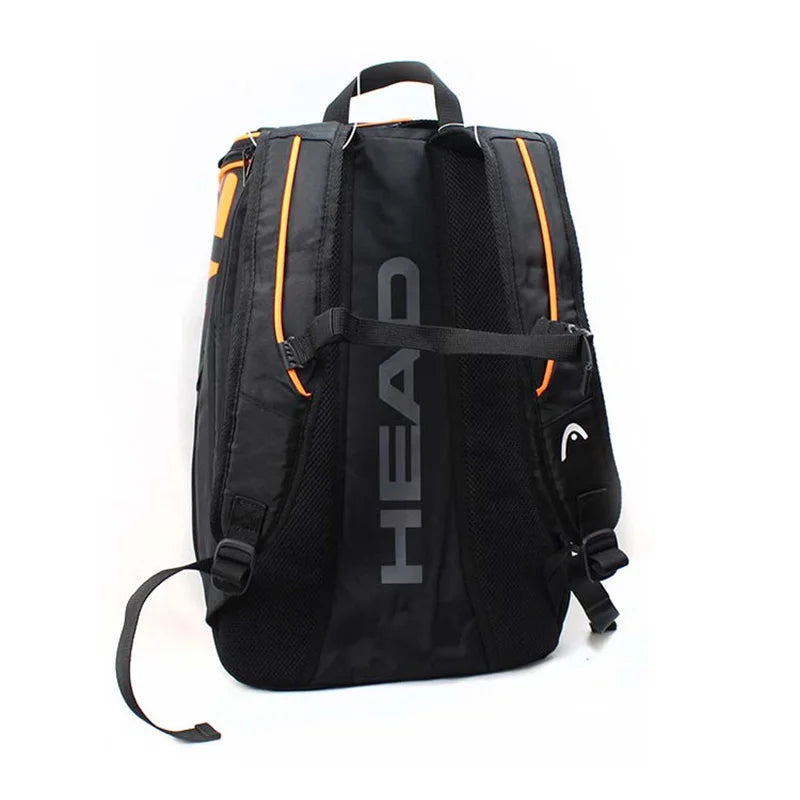 HEAD Original Radical Tennis Backpack Outdoor Sport Bag with Shoe Compartment Raqueta Tenis Racket Bag