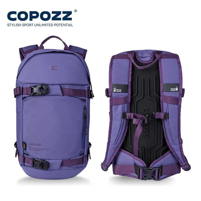 COPOZZ New Multi-Functional Ski Backpack Large Capacity Sports Board Bag Dry Wet Separation Snowboarding Camping Hiking Snow Bag