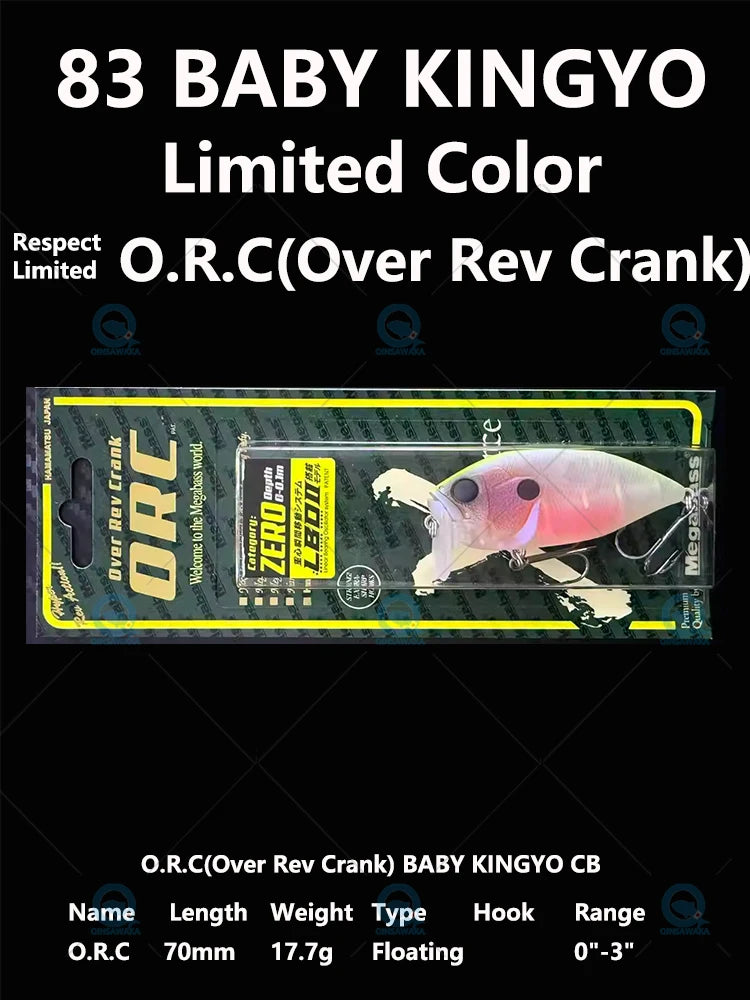 2026.1 NEW Limited COLOR 83 BABY KINGYO RESPECT JAPAN Megabass Fishing Lure BASS Sea Tackle VISION ONETEN JR LBO X-80 JR POPX