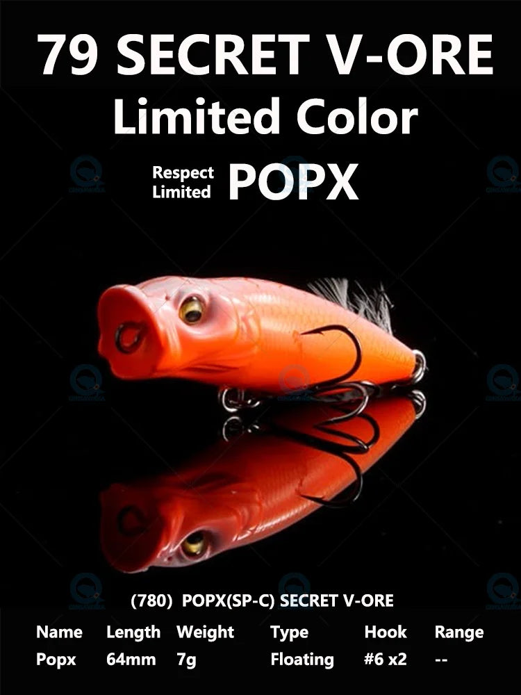 Original JAPAN Megabass Special Limited Color SP-C POPX POP-X Fishing Lure rolling dog walk baitfish BASS LURE Saltwater Sea