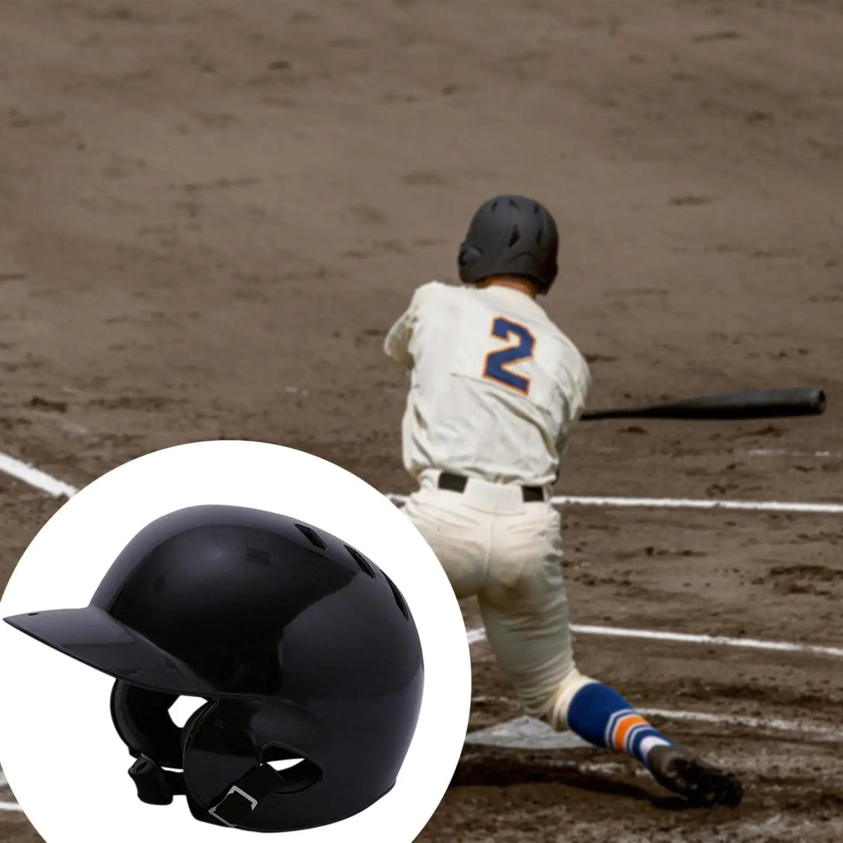Baseball Batting Helmet Shock Absorbing Breathable Guard Softball Helmet for Game Competition Tournament Match Teenagers