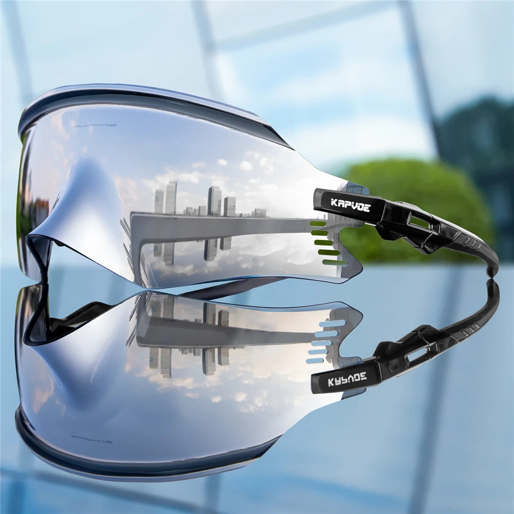 Kapvoe 2026 Men's Hiking Eyewear Cycling Sunglasses MTB Bike Sunglasses UV400 Women Outdoor Sports Goggles Running Glasses