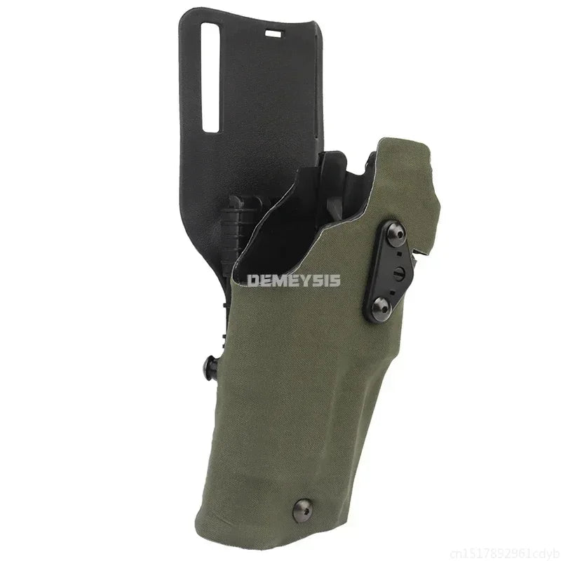 Tactical Holster for G17 Gen4 G19 with X300 X300U Flashlight Quick Locking System Shooting Hunting Pistol Gun Holsters