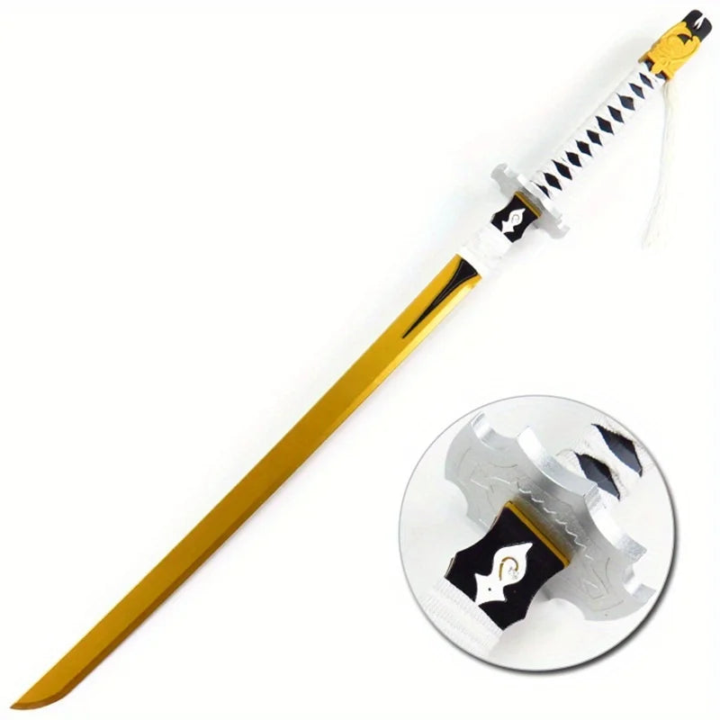 47inch 2B 9S Katana Cosplay Prop Wood Ninja Knife Anime Automata Sword Real Size Japanese Katana Original Samurai Sabre Gift