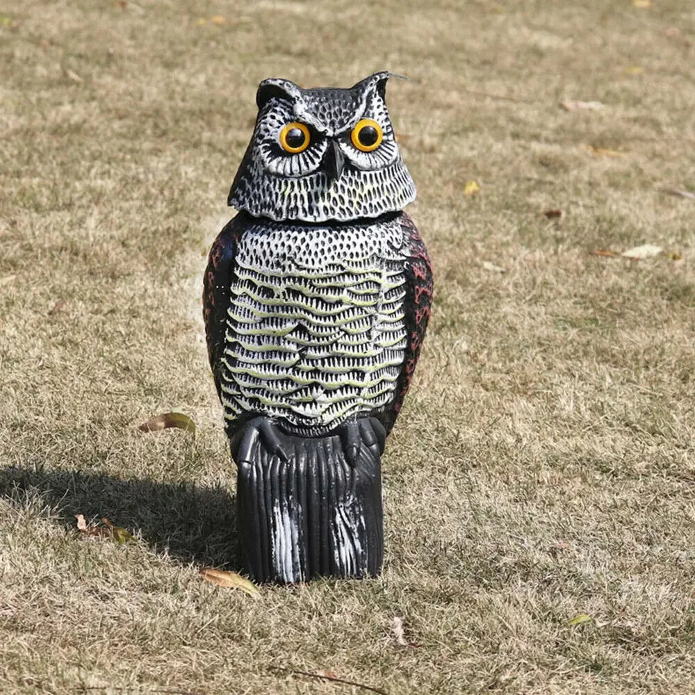 Realistic Bird Repeller Owl Prowler Decoy Protection Repellent Pest Control Scarecrow Garden Decoy Scarecrow Scares Birds