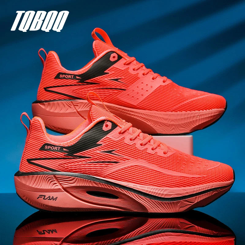 Men Women  Running Shoes Marathon Cushion Breathable Lightweight Comfortable Women Outdoor Athletic Casual Sneakers Jogging