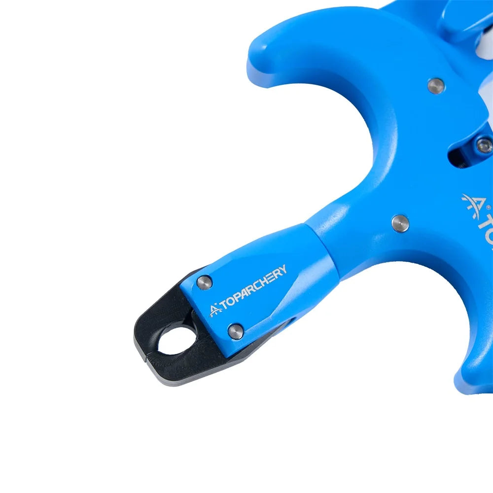 1pc Archery Compound Bow Release Aluminum Alloy Thumb Trigger 360 Degree Rotation Shooting Accessories