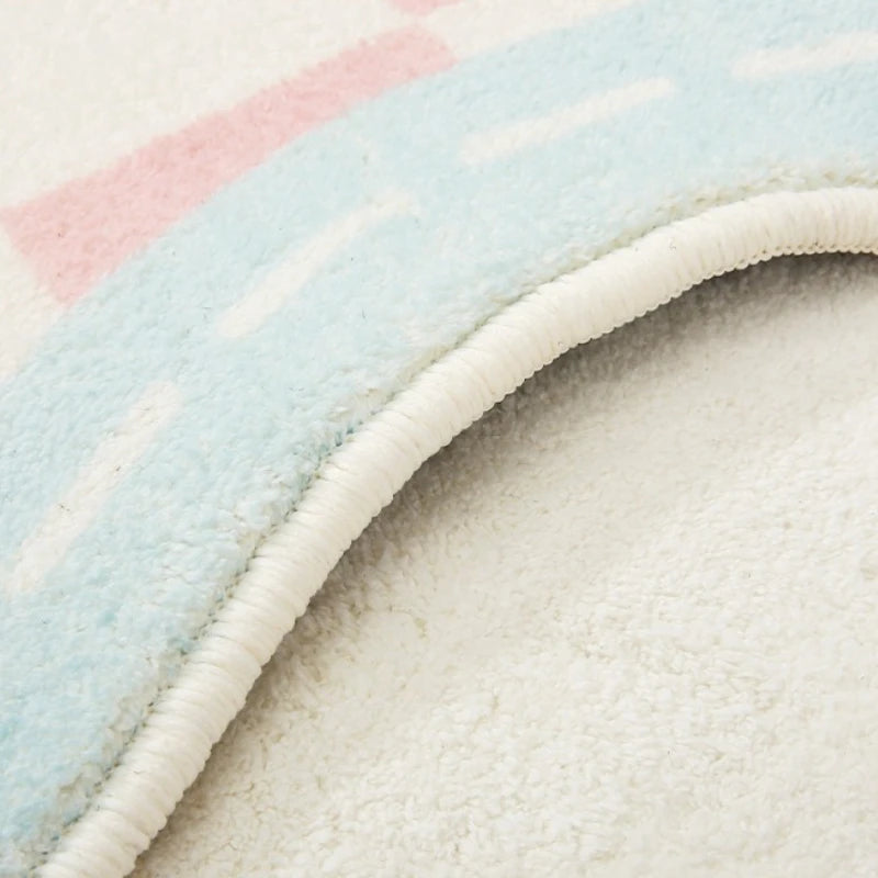 Surfboard Shape Bedside Floor Mat Creativity Carpets for Living Room Thick Plush Bedroom Decor Carpet Fluffy Soft Cloakroom Rug