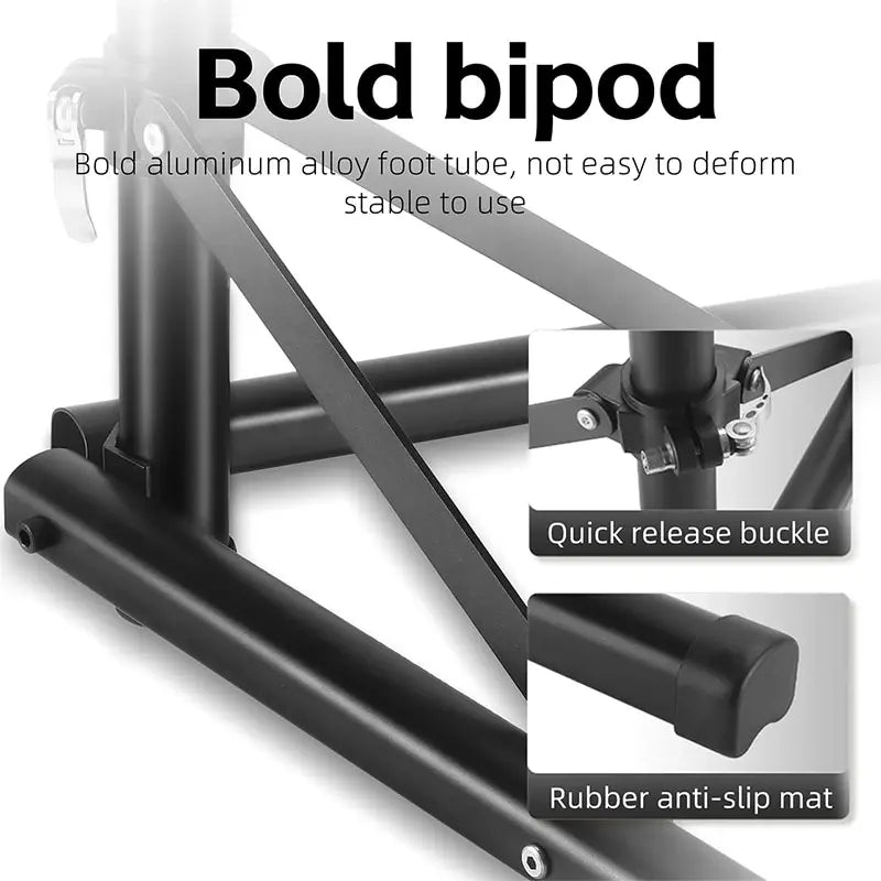WEST BIKING Foldable Bicycle Repair Stand Aluminum Alloy Bike Repair Maintanance Frame Adjustable Bike Storage Parking Rack