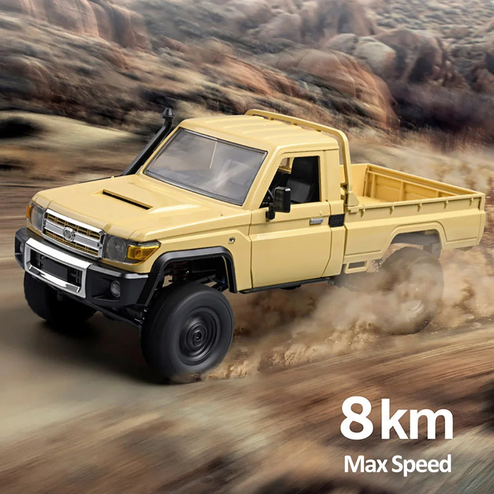1:12 MN Model MN82 RC Car 2.4G RTR Version 4WD 280 Motor Proportional Off-Road Remote Control Crawler Toys For Boys Gifts