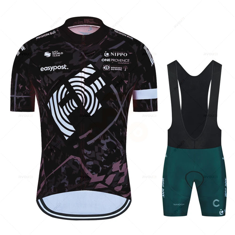 Summer Cycling Clothing 2026 New Team Ropa Ciclismo Hombre Short Sleeve Cycling Jersey Set Mtb Bike Man Uniforme Maillot Bicycle