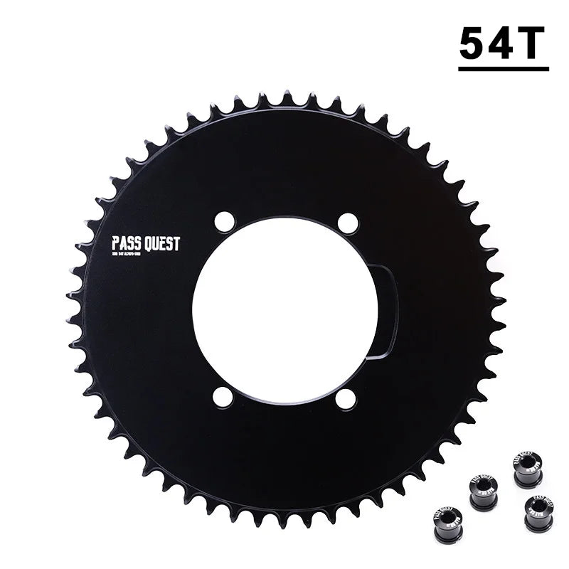 110 Bcd Chainring For Geoid Pm500 Power Meter 4 Bolt Chainring 46 33 50 34t 52 36 53 39 54 40 Aero Chainring 110bcd Double Plate