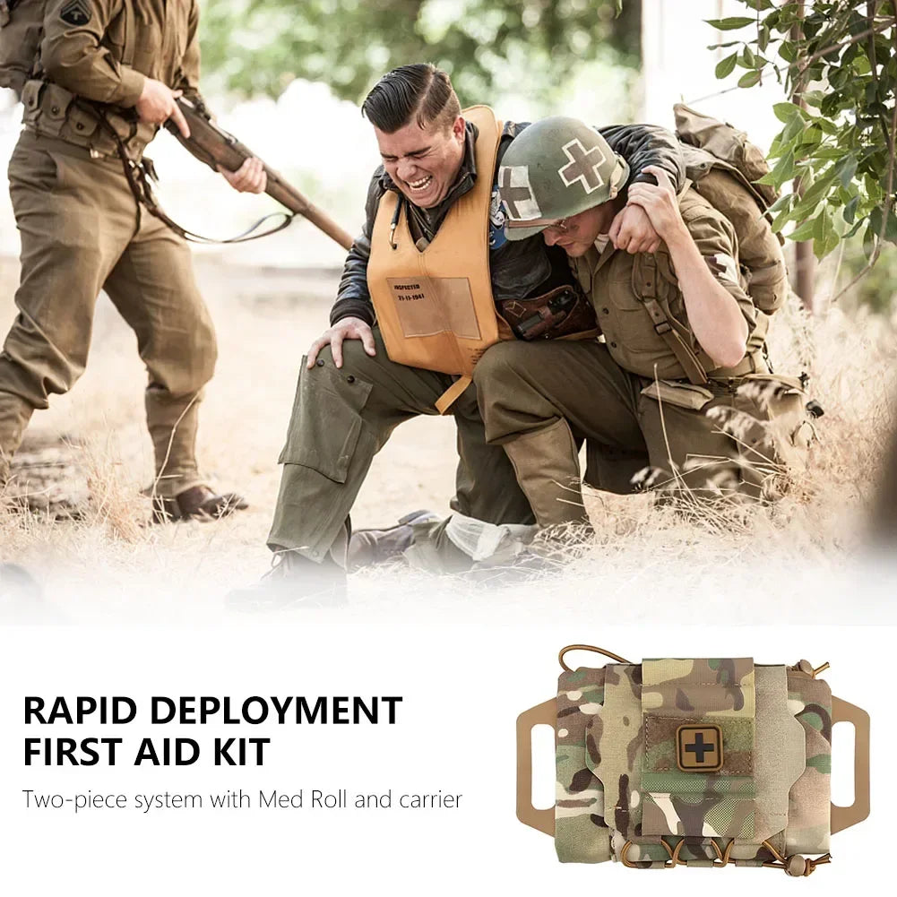 IFAK Kits Tactical First Aid Kit MOLLE Medical Pouch Rapid Deployment Emergency Survival Kit Outdoor First aid Survival Kit