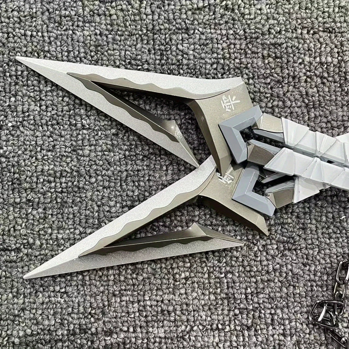 6/8.6inch Valorant Ninja Star Metal Small Sword Anime Cosplay Prop Ninja Kunai Japanese Safe Unsharpened Display Collection Gift