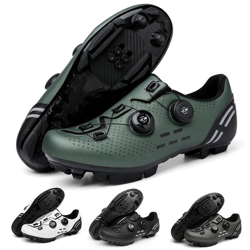 2026 Cycling Sneaker Mtb with Cleats Men Carbon Sports Speed Bike Shoes Women Mountain Racing Flat SPD Road Cycling Footwear