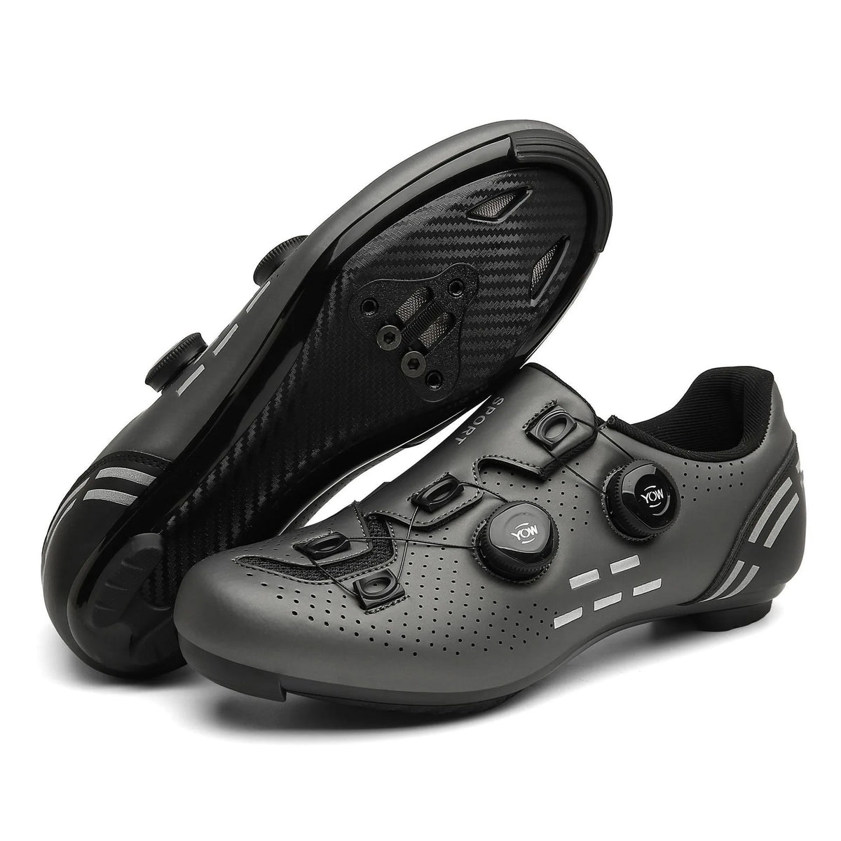 2026 Cycling Sneaker Mtb with Cleats Men Carbon Sports Speed Bike Shoes Women Mountain Racing Flat SPD Road Cycling Footwear