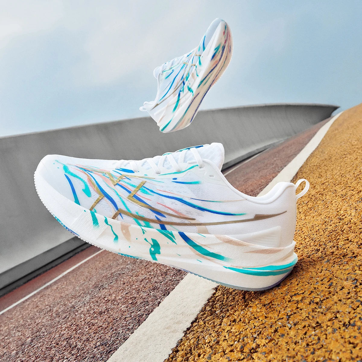 Xtep 2000km 5.0 Shoes Sneakers for Men Cushion Durable Professional Combat Universal Jogging Running Shoes 874119110023