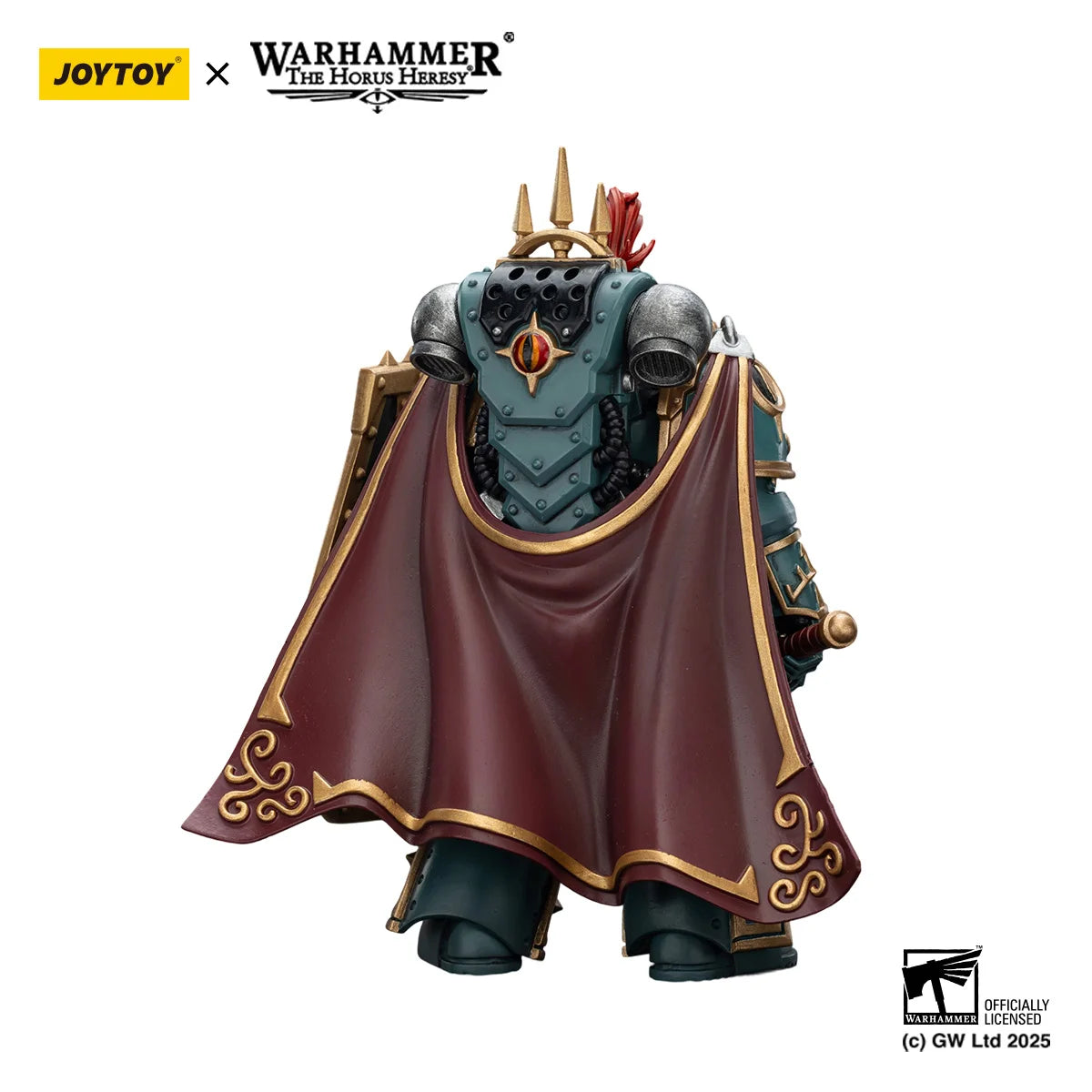 JOYTOY Warhammer 40K Action Figure 1/18 Sons of Horus Little Horus Aximand,Captain of the 5th Company figures Toys