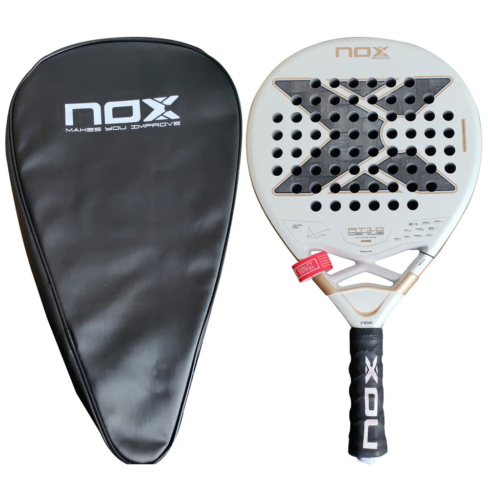 NOX New 2024 2023 2025 Paleta Padel Tennis Rackets Paddle Carbon Fiber EVA Memory Flex Foam Core Lightweight Pop Sports Racquet
