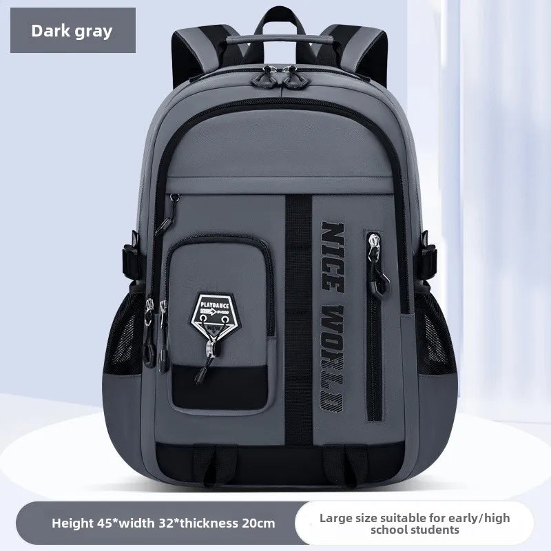 teenage school backpack for boys girls cool large bookbag student backpack with many pockets college middle high school bags