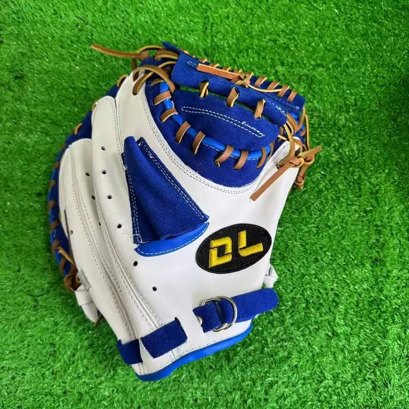 Baseball Glove Full Grain Leather Catcher Baseball Training Glove for Adult Youth Kids Softball Practice Team Game Outdoor Sport