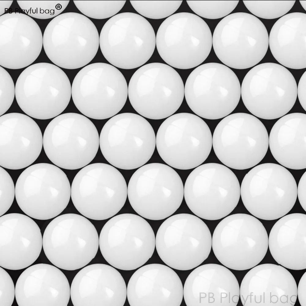 Outdoor Sports 7.2MM Milk Ball 2 Milky White Gel Ball Toy Accessories Water Bullet Adult Leisure CS Game QG736