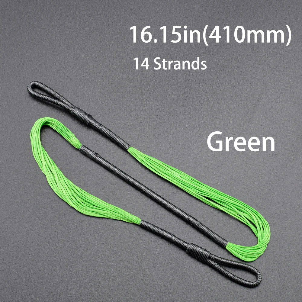 Archery Bowstring Crossbow String Replacement String Hmpe 1600d Bowstring Material For Adder Ek R9 And Others Red/green