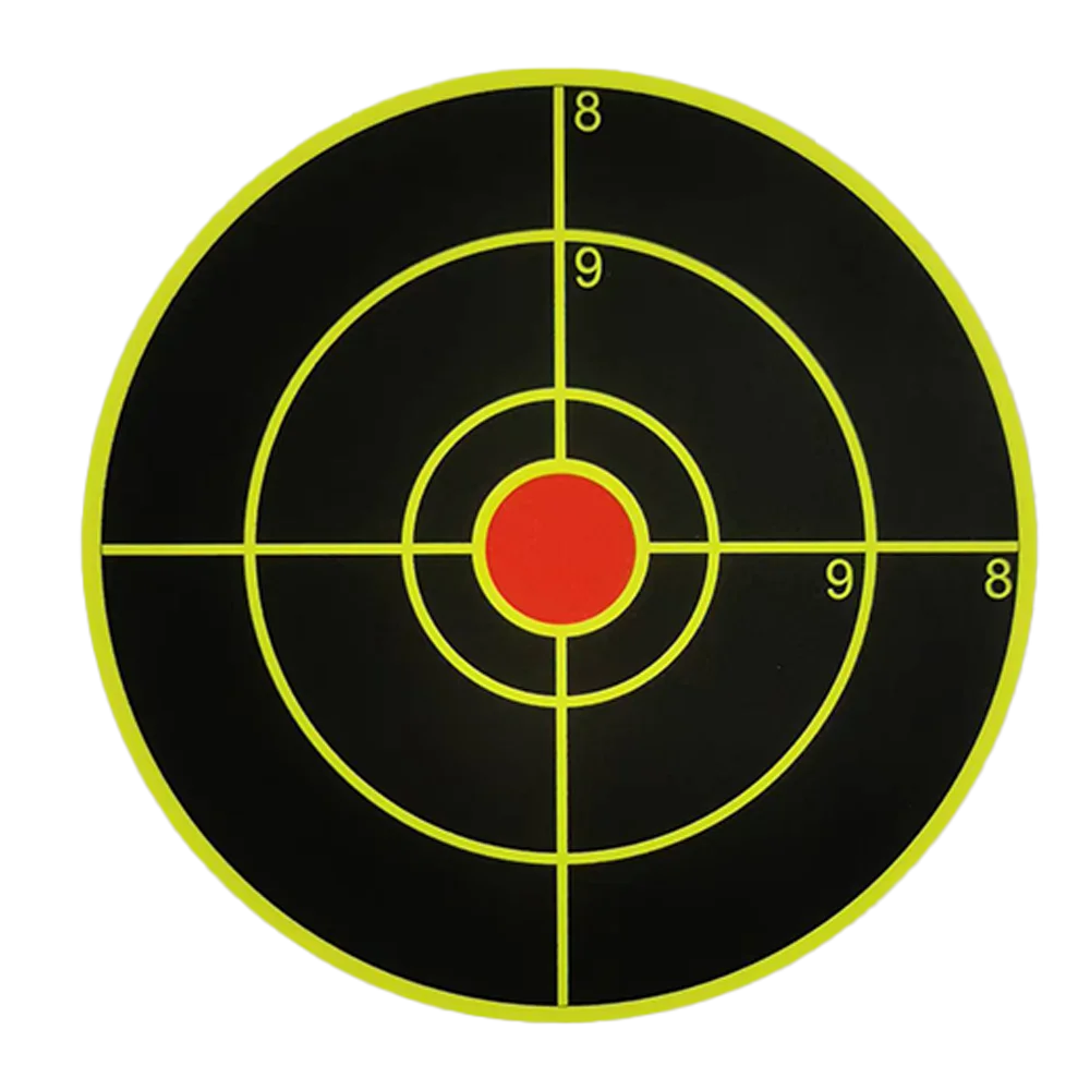 3-inch Combo Splatter Color-Changing Target Patch Replacement Stickers Plastic Pellet Shooting Practice