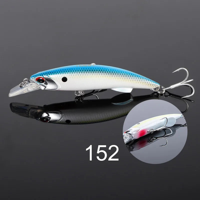 Noeby Heavy Sinking Minnow Fishing Lures 90mm 46g 110mm 60g Long Casting Trolling Wobbler Artificial Bait Saltwater Fishing Lure