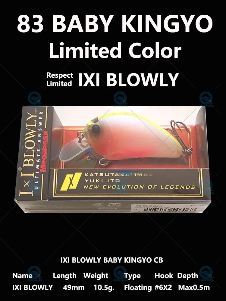 2026.1 NEW Limited COLOR 83 BABY KINGYO RESPECT JAPAN Megabass Fishing Lure BASS Sea Tackle VISION ONETEN JR LBO X-80 JR POPX
