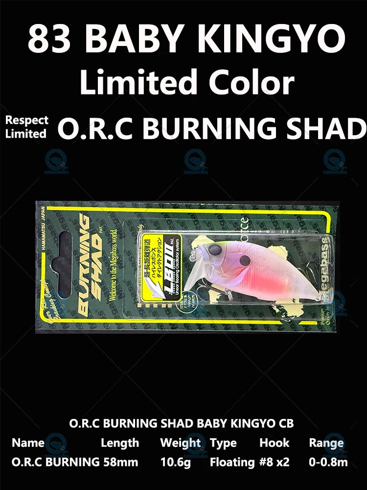 2026.1 NEW Limited COLOR 83 BABY KINGYO RESPECT JAPAN Megabass Fishing Lure BASS Sea Tackle VISION ONETEN JR LBO X-80 JR POPX
