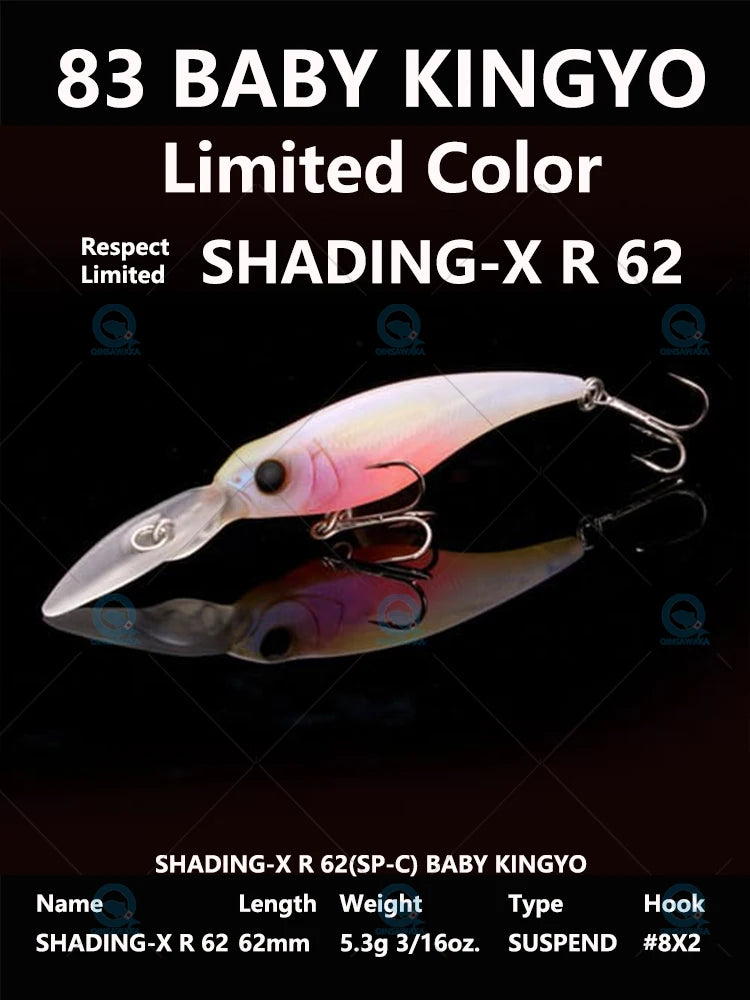 2026.1 NEW Limited COLOR 83 BABY KINGYO RESPECT JAPAN Megabass Fishing Lure BASS Sea Tackle VISION ONETEN JR LBO X-80 JR POPX