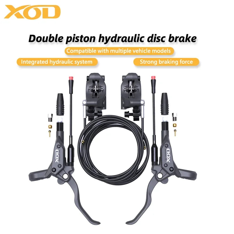 XOD XD-H800 / XD-H880 Hydraulic Disc Brakes for Electric Scooters & E-Bikes ,  – Compatible  KuKirin G2 G2MAX G3PRO G4 G5
